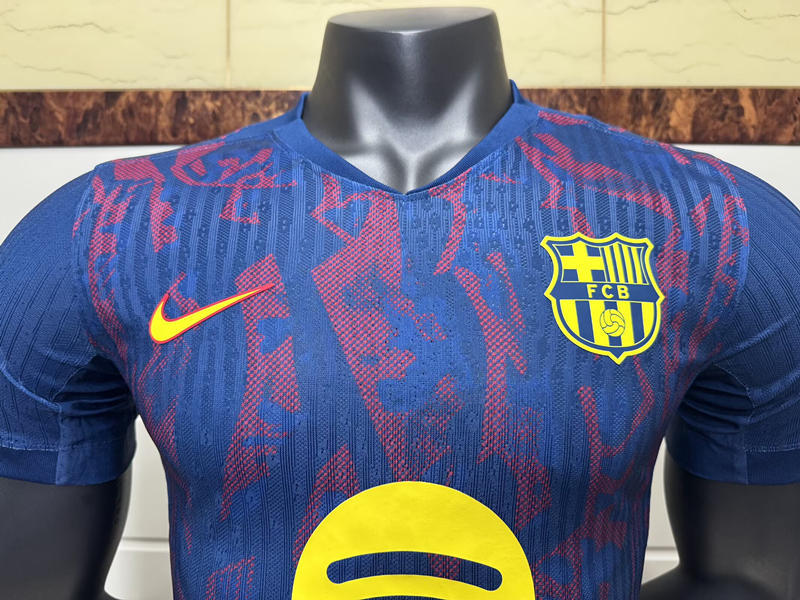 Player Version 2025-2026 Special Version Barcelona Red&Blue Thailand Soccer Jersey AAA-6057
