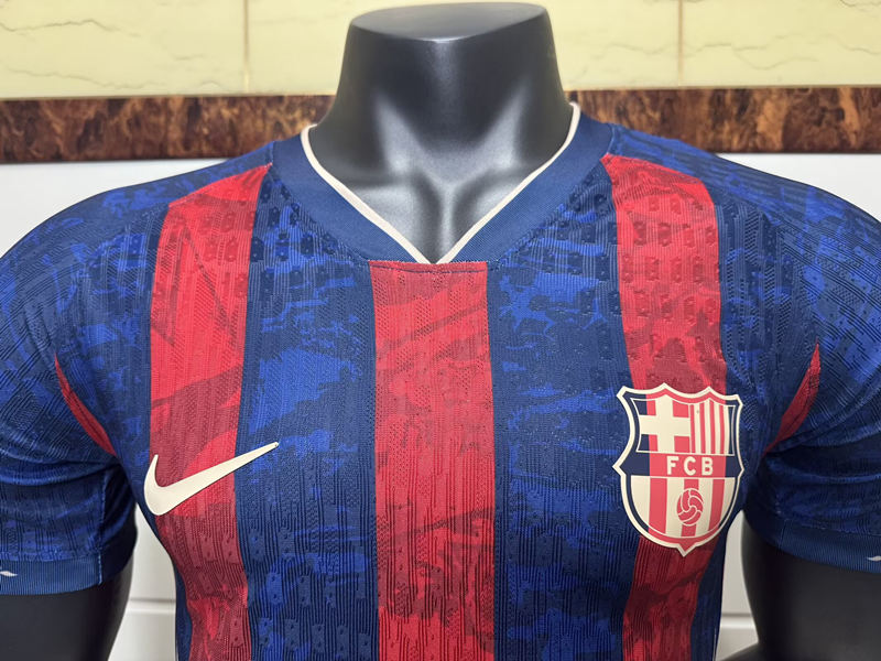 Player Version 2025-2026 Special Version Barcelona Red&Blue Thailand Soccer Jersey AAA-6057