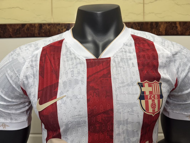 Player Version 2025-2026 Special Version Barcelona Red&White Thailand Soccer Jersey AAA-6057