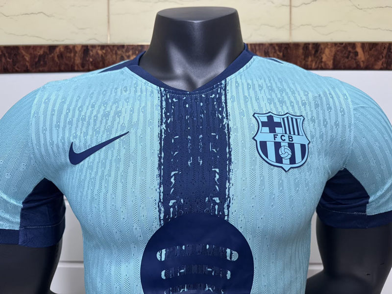 Player Version 2025-2026 Special Version Barcelona Light Blue Thailand Soccer Jersey AAA-6057