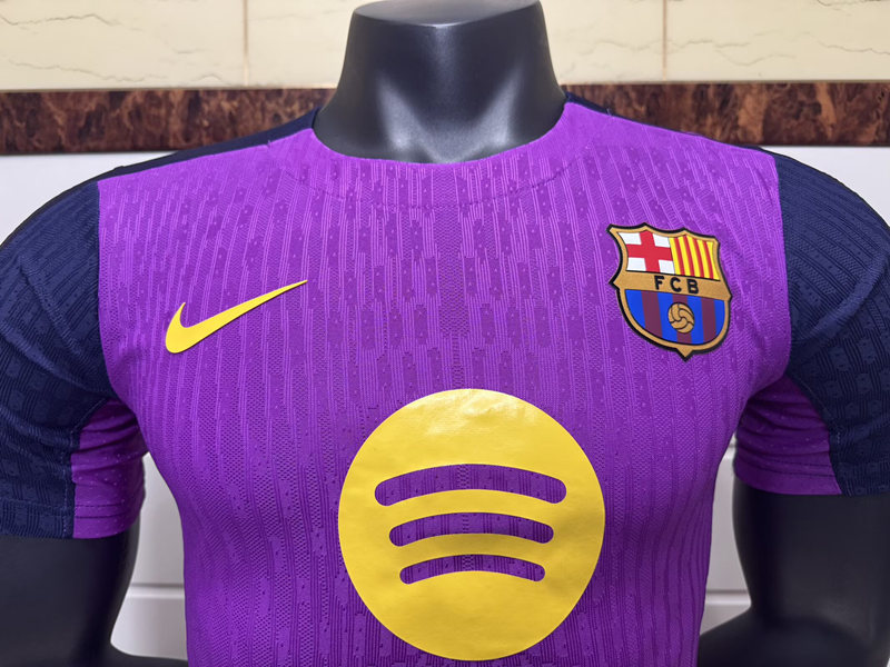 Player Version 2025-2026 Special Version Barcelona Purple Thailand Soccer Jersey AAA-6057