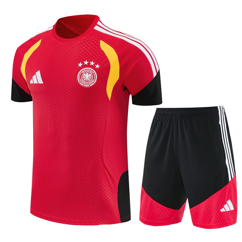 2026-2027 Germany Red Thailand Soccer Uniform-4627