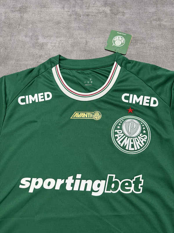 (S-4XL) (With All Ad) 2026-2027 SE Palmeiras Home Green Thailand Soccer Jersey AAA-4506