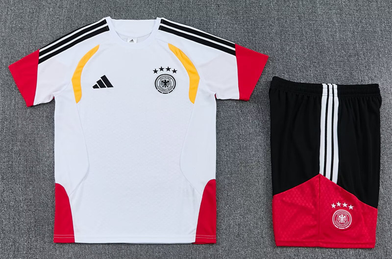 2026-2027 Germany White Thailand Soccer Uniform-4627