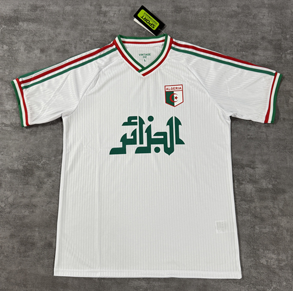 (S-4XL) 2026 World Cup Algeria Home White Thailand Soccer Jersey AAA-4506