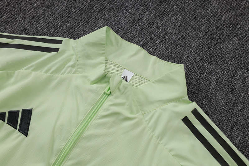 2025-2026 Real Madrid Light Green Thailand Trench Coat Suit -815
