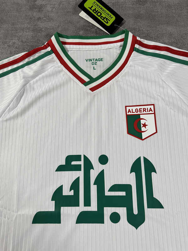(S-4XL) 2026 World Cup Algeria Home White Thailand Soccer Jersey AAA-4506