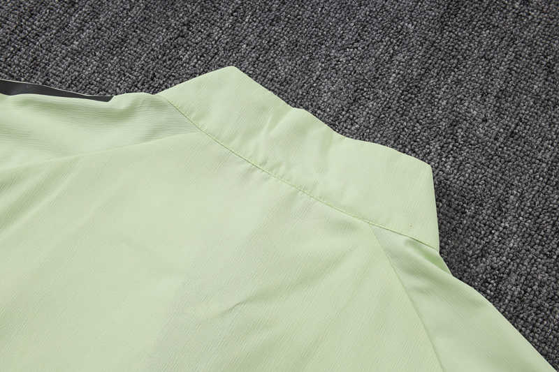 2025-2026 Real Madrid Light Green Thailand Trench Coat Suit -815