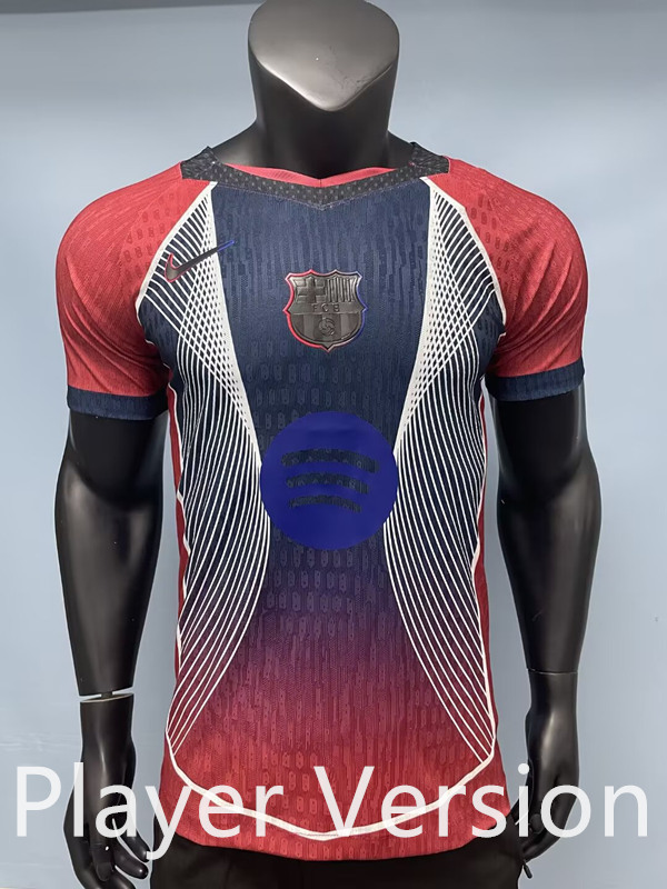 Player Version 2026-2027 Special Version Barcelona Red&Blue Thailand Soccer Jersey AAA-4486