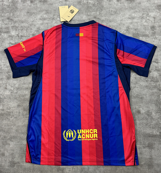 (S-4XL) 2026-2027 Barcelona Home Red&Blue Thailand Soccer Jersey AAA-4506