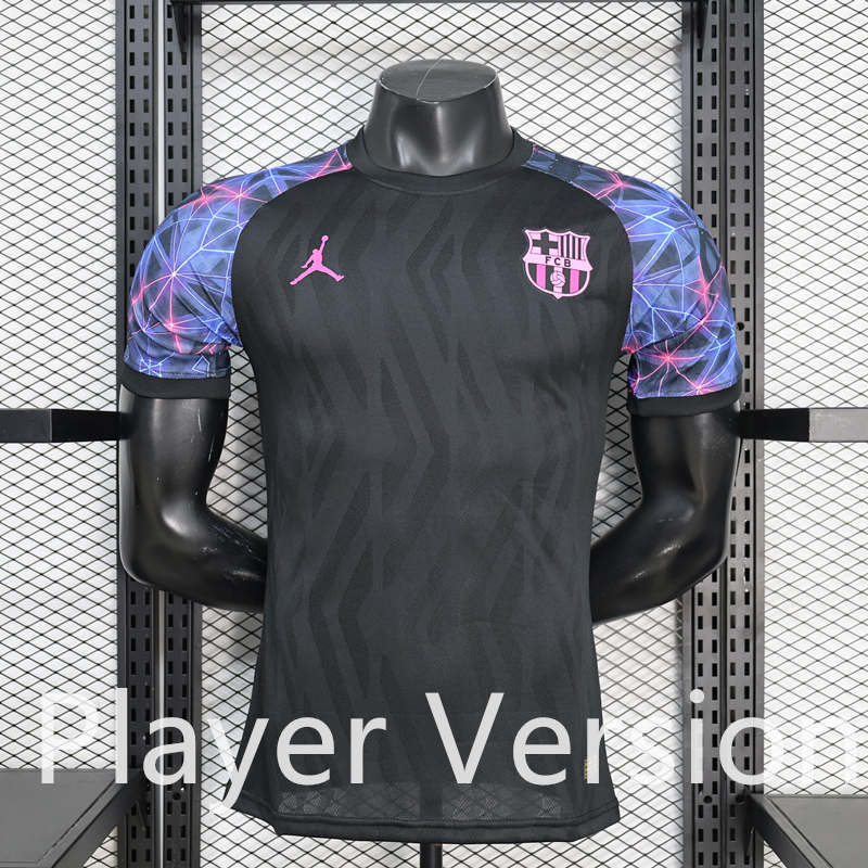 Player Version 2026-2027 Special Version Barcelona Black Thailand Soccer Jersey AAA-888