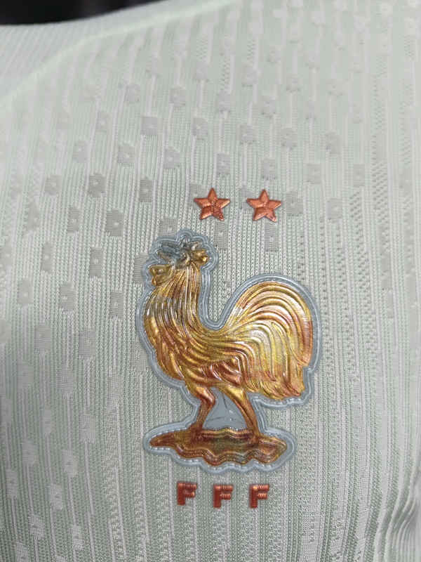 Player Version 2026-2027 France Away Light Green Thailand Soccer Jersey AAA-0871