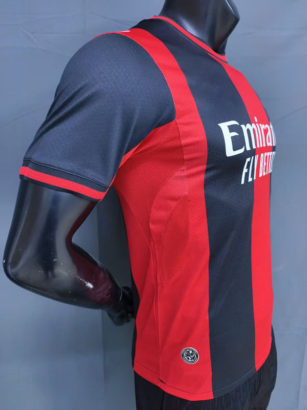 (S-3XL) Player Version 2026-2027 AC Milan Home Red&Black Thailand Soccer Jersey AAA-9926