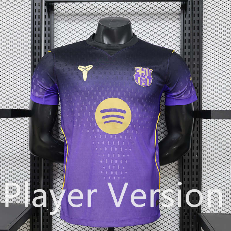 Player Version 2026-2027 Barcelona Purple Thailand Soccer Jersey AAA-888