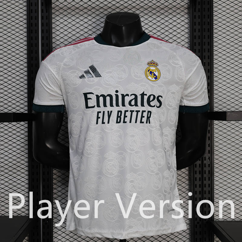 Player Retro Version 2026-2027 Special Version Real Madrid White Thailand Soccer Jersey-888