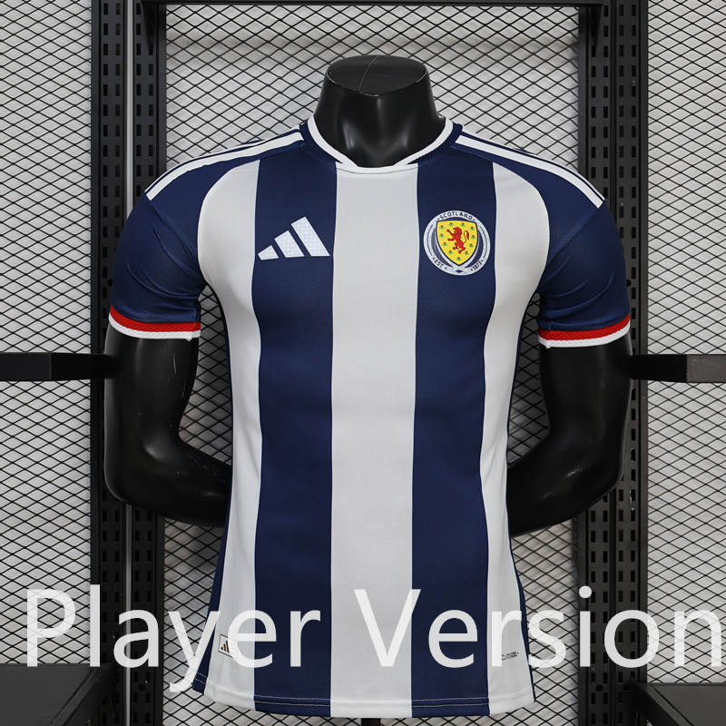 Player Version 2026-2027 Scotland Blue&White Thailand Soccer Jersey AAA-888