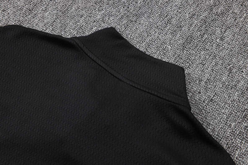 2025-2026 Manchester City Black Thailand Soccer Tracksuit-815
