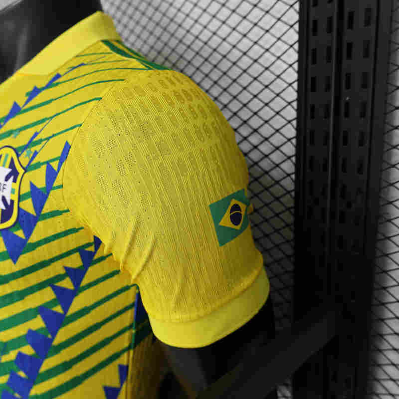 Player Version 2026-2027 Special Version Brazil Yellow Thailand Soccer Jersey AAA-888