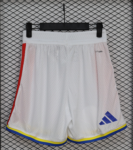 Player Version 2026 World Cup Colombia White Thailand Soccer Shorts-888