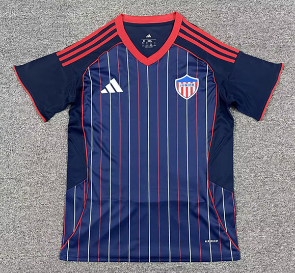(S-4XL) 2026-2027 Junior de Barranquilla Away Royal Blue Thailand Soccer Jersey AAA-512