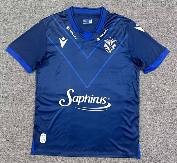(S-4XL) 2026-2027 Atlético Vélez Sarsfield Away Blue Thailand Soccer Jersey AAA-512
