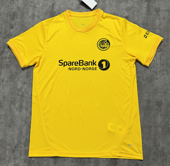 (S-4XL) 2025-2026 FK Bodø/Glimt Home Yellow Thailand Soccer Jersey AAA-4506