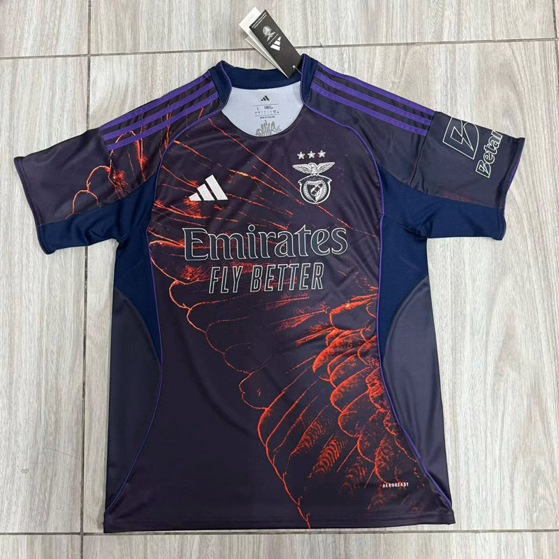 (S-4XL) 2026-2027 Benfica 4th Away Royal Blue Thailand Soccer Jersey AAA-2483
