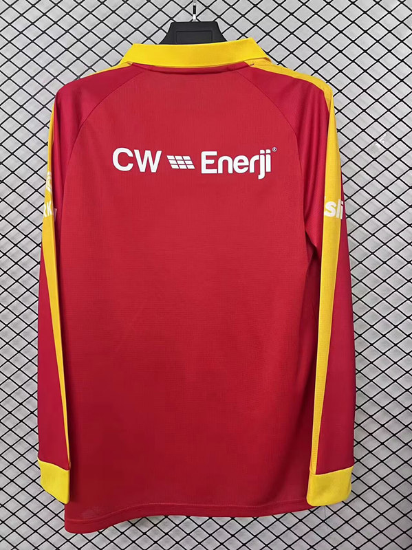 (S-4XL) 2026-2027 Galatasaray SK Red Thailand LS Soccer Jersey AAA-2044