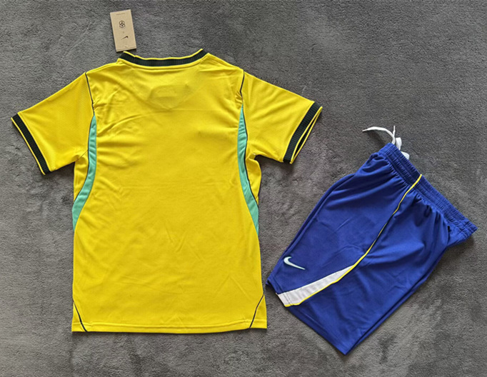 2026-2027 Brazil Home Yellow Soccer Uniform-718