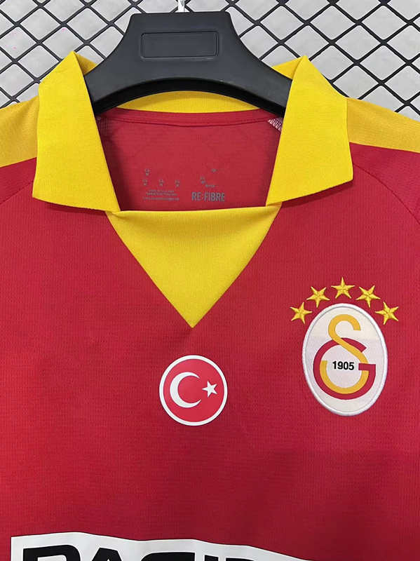 (S-4XL) 2026-2027 Galatasaray SK Red Thailand LS Soccer Jersey AAA-2044
