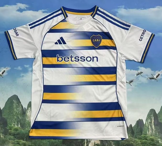 (S-4XL) 2026-2027 Boca Juniors 3rd Away White Thailand Soccer Jersey AAA-7209