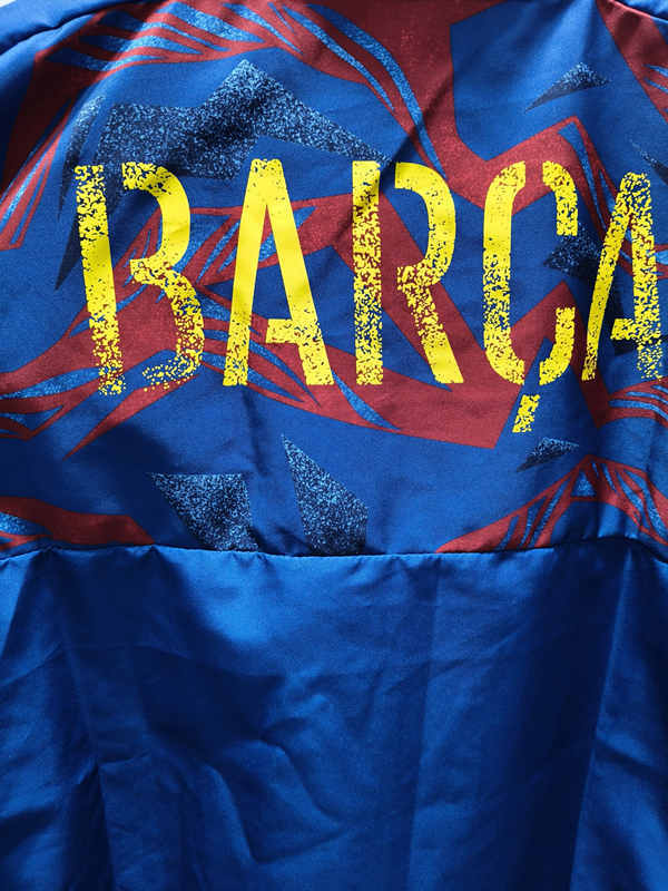 2025-2026 Barcelona Camouflage Hot Stamping Trench Coat-0255