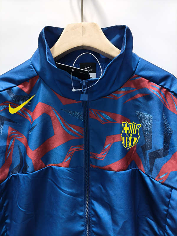 2025-2026 Barcelona Camouflage Hot Stamping Trench Coat-0255