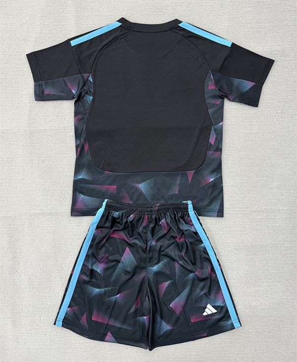 2026-2027 Argentina Goalkeeper Black Soccer Uniform-AY