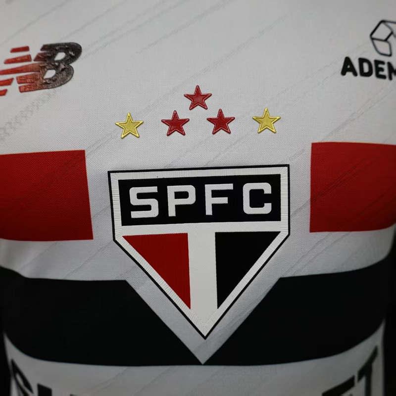 Player Version 2026-2027 Sao Paulo Futebol Clube Home White Thailand Soccer Jersey AAA-888