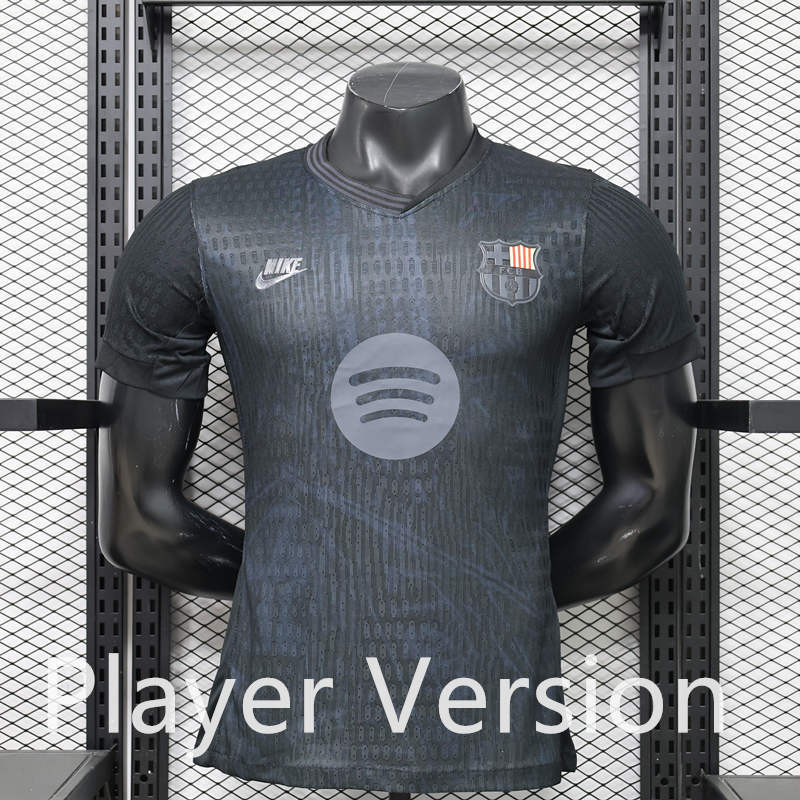 Player Version 2026-2027 Special Version Barcelona Black Thailand Soccer Jersey AAA-888