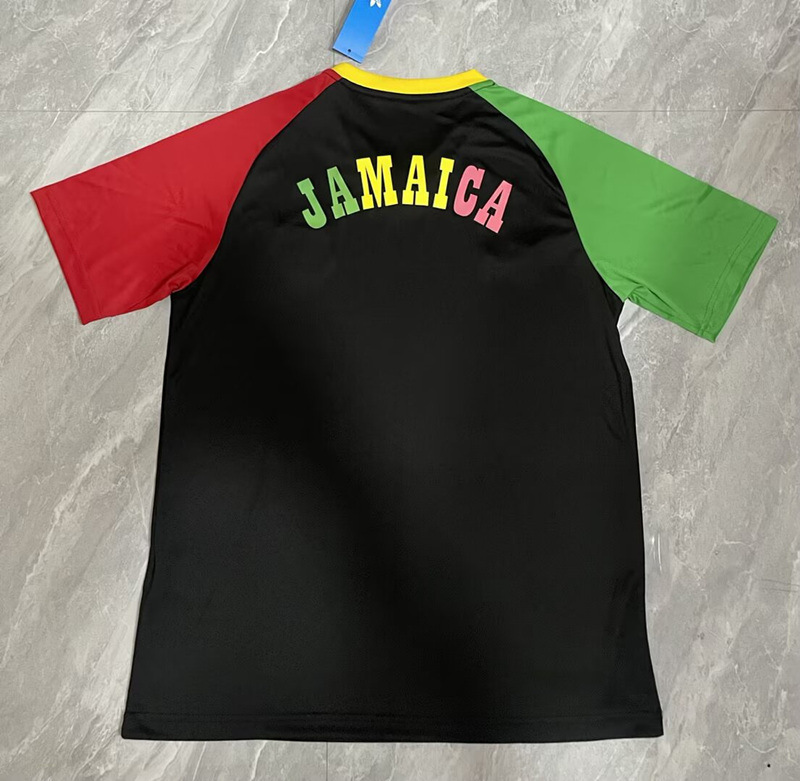 (S-4XL) 2026-2027 Jamaica Black Thailand Training Soccer Jersey AAA-9028