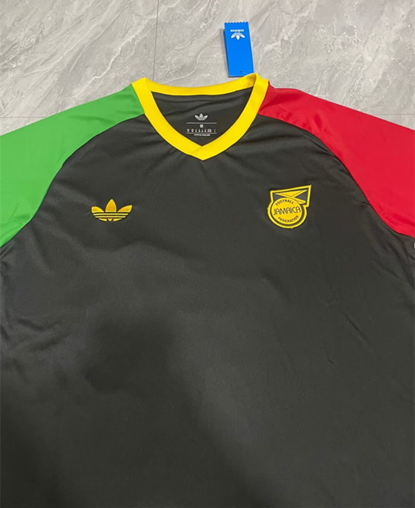 (S-4XL) 2026-2027 Jamaica Black Thailand Training Soccer Jersey AAA-9028