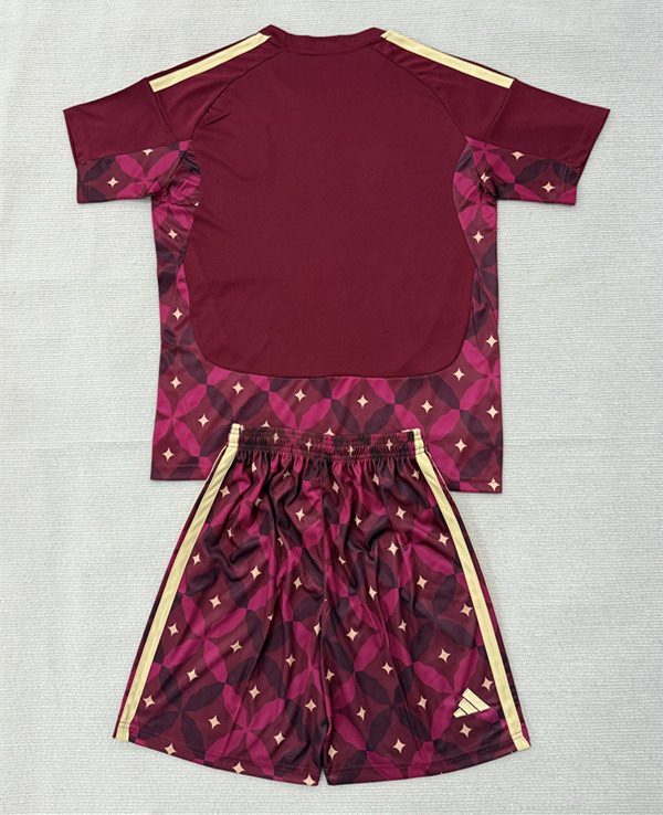 2026-2027 Italy Goalkeeper Maroon Soccer Uniform-AY
