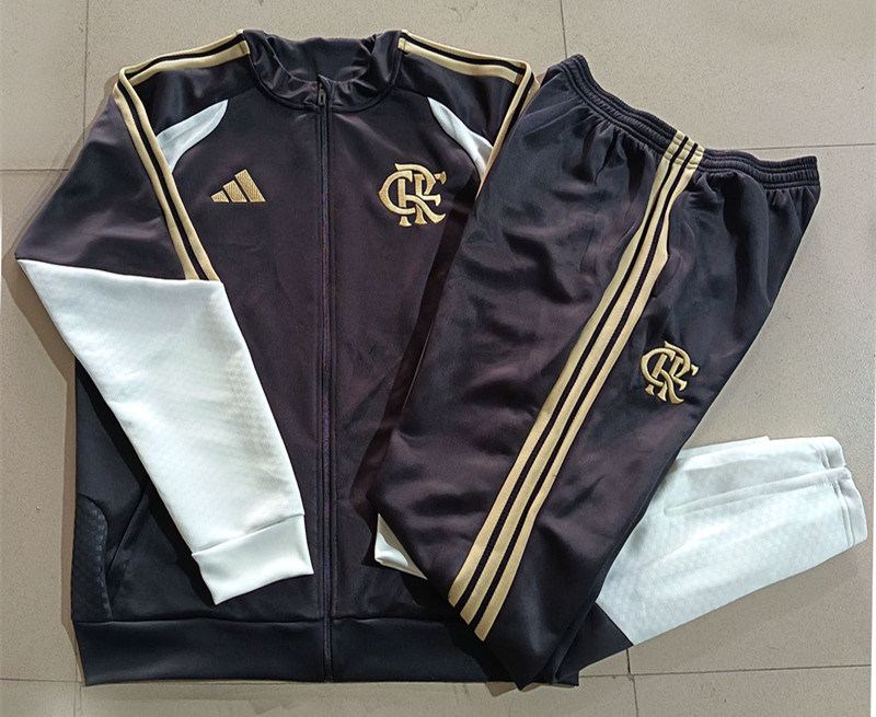 2026-2027 Flamengo Dark Brown Thailand Soccer Jacket Uniform-815