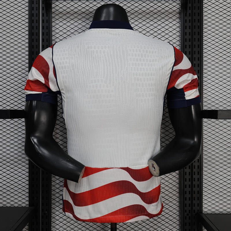 Player Version 2026-2027 USA Home Red&White Thailand Soccer Jersey AAA-888