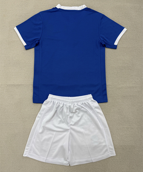 2026-2027 Birmingham City 4th Away Blue&White Kid/Youth Soccer Uniform-AY
