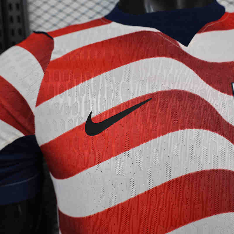 Player Version 2026-2027 USA Home Red&White Thailand Soccer Jersey AAA-888