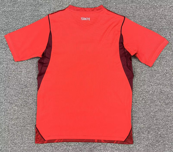 (S-4XL) 2026-2027 Turkey Home Red Thailand Soccer Jersey AAA-512