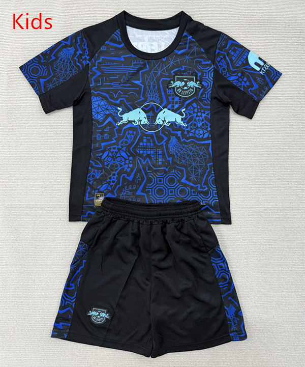 2026-2027 Special Version RB Leipzig Blue&Black Youth/Kids Soccer Uniform-AY
