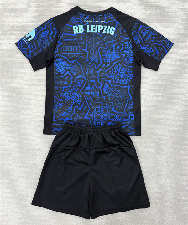 2026-2027 Special Version RB Leipzig Blue&Black Youth/Kids Soccer Uniform-AY