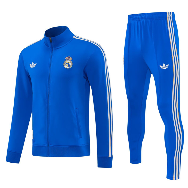 2026-2027 Real Madrid Blue Thailand Soccer Jacket Uniform-4627