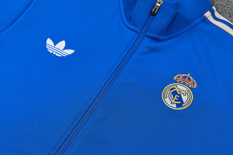 2026-2027 Real Madrid Blue Thailand Soccer Jacket Uniform-4627