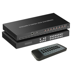 4K HDMI Matrix Switch 8x8 with video wall scaler support