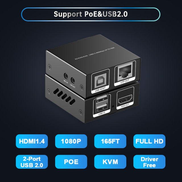 1080P HDMI KVM Extender 50m HDMI Extender KVM 165ft/50m